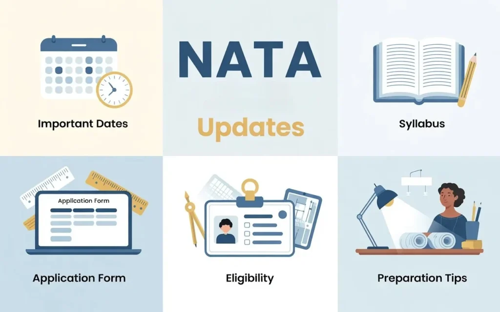 NATA 2026 updates important dates, etc.